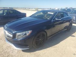 Mercedes-Benz s-Class salvage cars for sale: 2017 Mercedes-Benz S 550