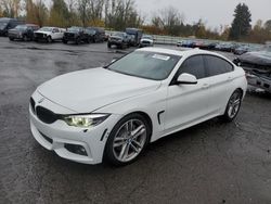 BMW 4 Series salvage cars for sale: 2018 BMW 440I Gran Coupe