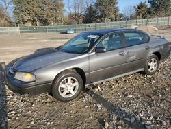 Chevrolet salvage cars for sale: 2005 Chevrolet Impala LS