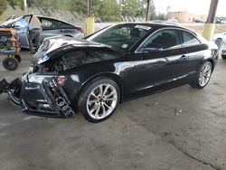 Salvage cars for sale from Copart Gaston, SC: 2013 Audi A5 Premium Plus