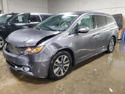 Honda Odyssey salvage cars for sale: 2015 Honda Odyssey Touring