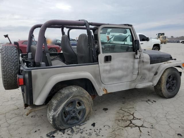 1999 Jeep Wrangler / TJ SE