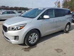 KIA salvage cars for sale: 2018 KIA Sedona LX