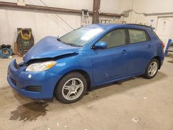 Salvage cars for sale from Copart Nisku, AB: 2009 Toyota Corolla Matrix S