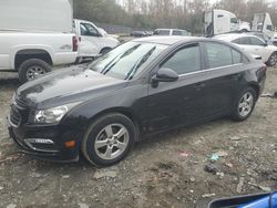 Chevrolet Cruze salvage cars for sale: 2015 Chevrolet Cruze LT