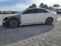 Lincoln salvage cars for sale: 2017 Lincoln MKZ Black Label