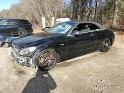 Mercedes-Benz c-Class salvage cars for sale: 2017 Mercedes-Benz C 43 4matic AMG