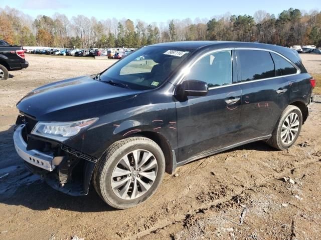 2016 Acura MDX Technology