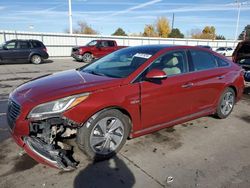 Hyundai Sonata salvage cars for sale: 2017 Hyundai Sonata Hybrid