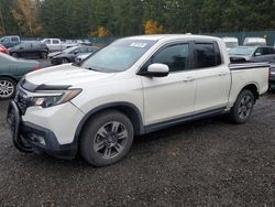 Honda Ridgeline salvage cars for sale: 2017 Honda Ridgeline RTL