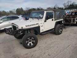 Jeep Wrangler salvage cars for sale: 2005 Jeep Wrangler X