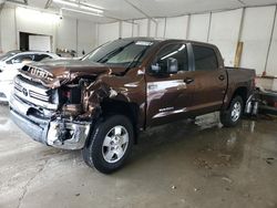 Toyota Tundra salvage cars for sale: 2016 Toyota Tundra Crewmax SR5