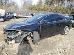 Chrysler 200 salvage cars for sale: 2016 Chrysler 200 Limited