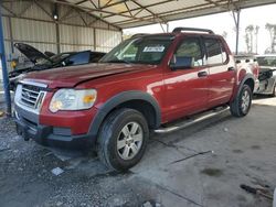 Ford Explorer salvage cars for sale: 2007 Ford Explorer Sport Trac XLT