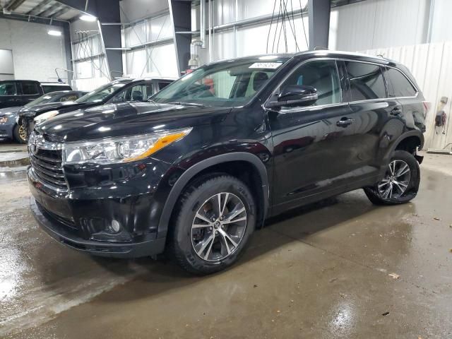 2016 Toyota Highlander XLE