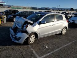 Mitsubishi Mirage salvage cars for sale: 2018 Mitsubishi Mirage ES