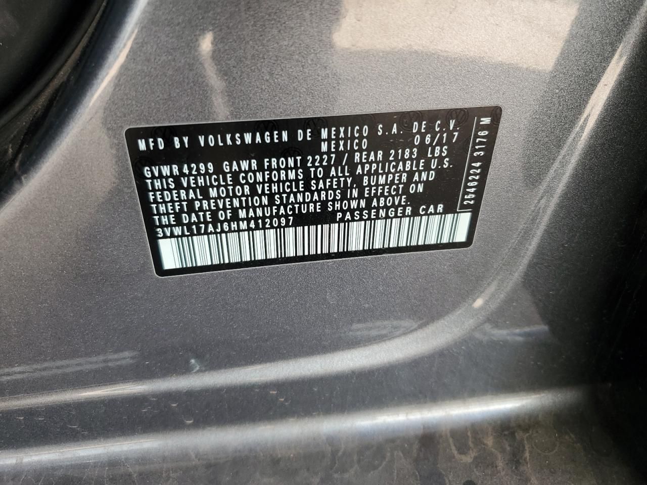 2017 Volkswagen Jetta sel