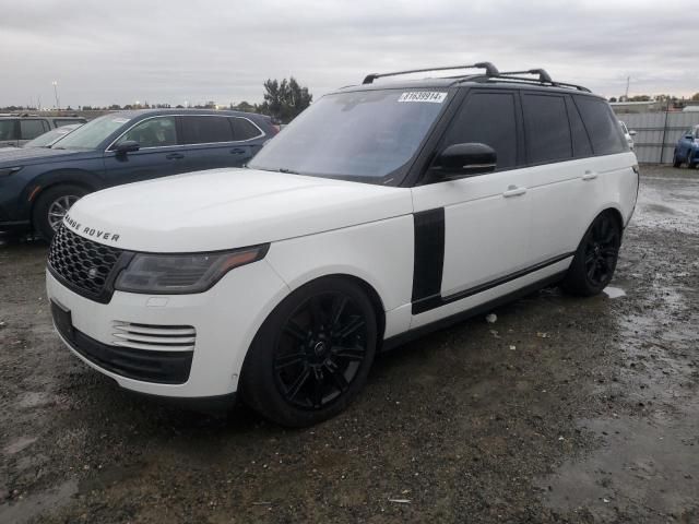 2019 Land Rover Range Rover HSE