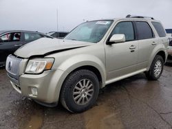 Mercury Mariner salvage cars for sale: 2010 Mercury Mariner Premier