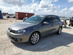 Volkswagen Golf salvage cars for sale: 2014 Volkswagen Golf