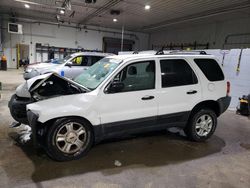 Ford Escape salvage cars for sale: 2003 Ford Escape XLT