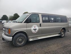 Chevrolet Express salvage cars for sale: 2001 Chevrolet Express G3500