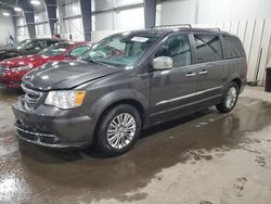 Chrysler Town & Country Touring l salvage cars for sale: 2015 Chrysler Town & Country Touring L