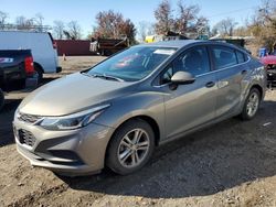 Chevrolet Vehiculos salvage en venta: 2017 Chevrolet Cruze LT