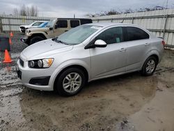 Chevrolet Sonic salvage cars for sale: 2012 Chevrolet Sonic LT