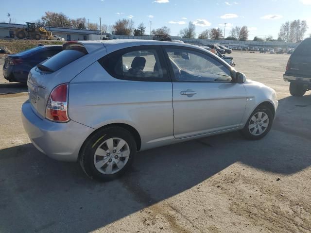 2010 Hyundai Accent Blue