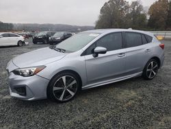 Subaru Impreza salvage cars for sale: 2017 Subaru Impreza Sport