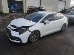 Toyota Corolla salvage cars for sale: 2020 Toyota Corolla SE