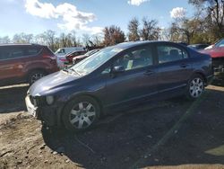 Honda Civic salvage cars for sale: 2008 Honda Civic LX