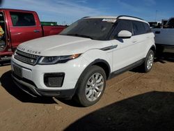 Land Rover salvage cars for sale: 2018 Land Rover Range Rover Evoque SE