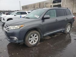 Toyota Highlander salvage cars for sale: 2012 Toyota Highlander Base