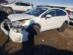 Subaru Crosstrek salvage cars for sale: 2017 Subaru Crosstrek Premium