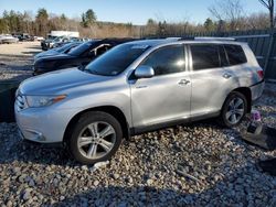 Toyota Highlander salvage cars for sale: 2012 Toyota Highlander Limited