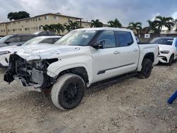 Toyota Tundra Crewmax Limited salvage cars for sale: 2024 Toyota Tundra Crewmax Limited