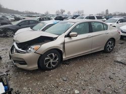 Honda salvage cars for sale: 2016 Honda Accord LX