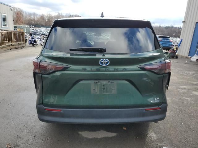 2024 Toyota Sienna LE