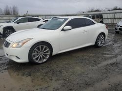 Salvage cars for sale from Copart Arlington, WA: 2010 Infiniti G37 Base