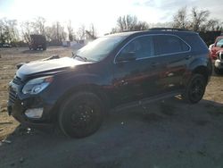 Chevrolet salvage cars for sale: 2017 Chevrolet Equinox LT