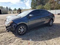 Salvage cars for sale from Copart Knightdale, NC: 2015 Toyota Corolla L