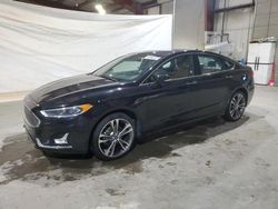 Salvage cars for sale from Copart North Billerica, MA: 2020 Ford Fusion Titanium