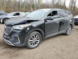 Hyundai Santa fe salvage cars for sale: 2018 Hyundai Santa FE SE