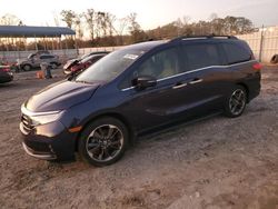 Honda Odyssey salvage cars for sale: 2022 Honda Odyssey Elite