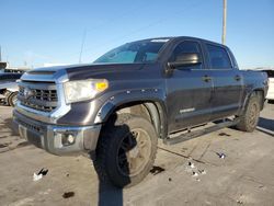 Toyota Tundra salvage cars for sale: 2015 Toyota Tundra Crewmax SR5