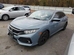 Salvage cars for sale from Copart Glassboro, NJ: 2017 Honda Civic EXL