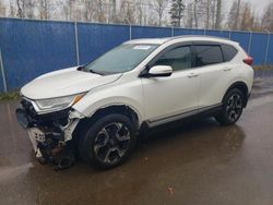 Honda salvage cars for sale: 2017 Honda CR-V Touring