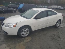 Pontiac salvage cars for sale: 2007 Pontiac G6 Base